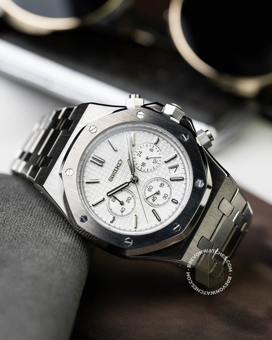 Octa | White Chronograph