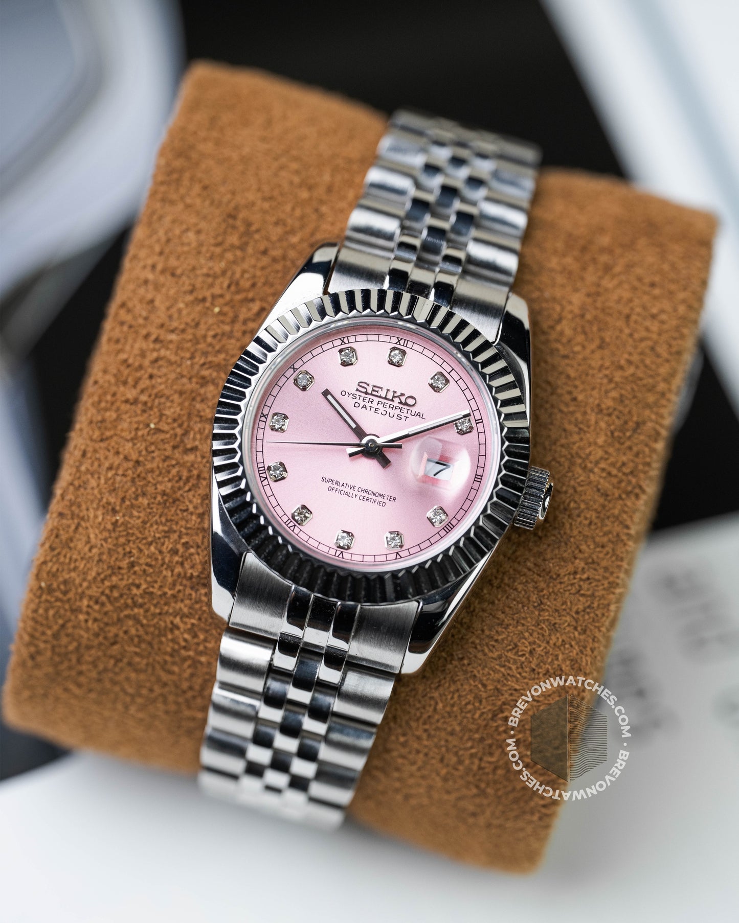 Precision-Date Ladies | Pink Diamond